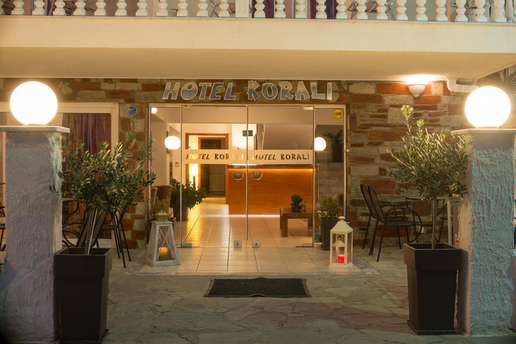 Korali Hotel Paralía Exterior foto