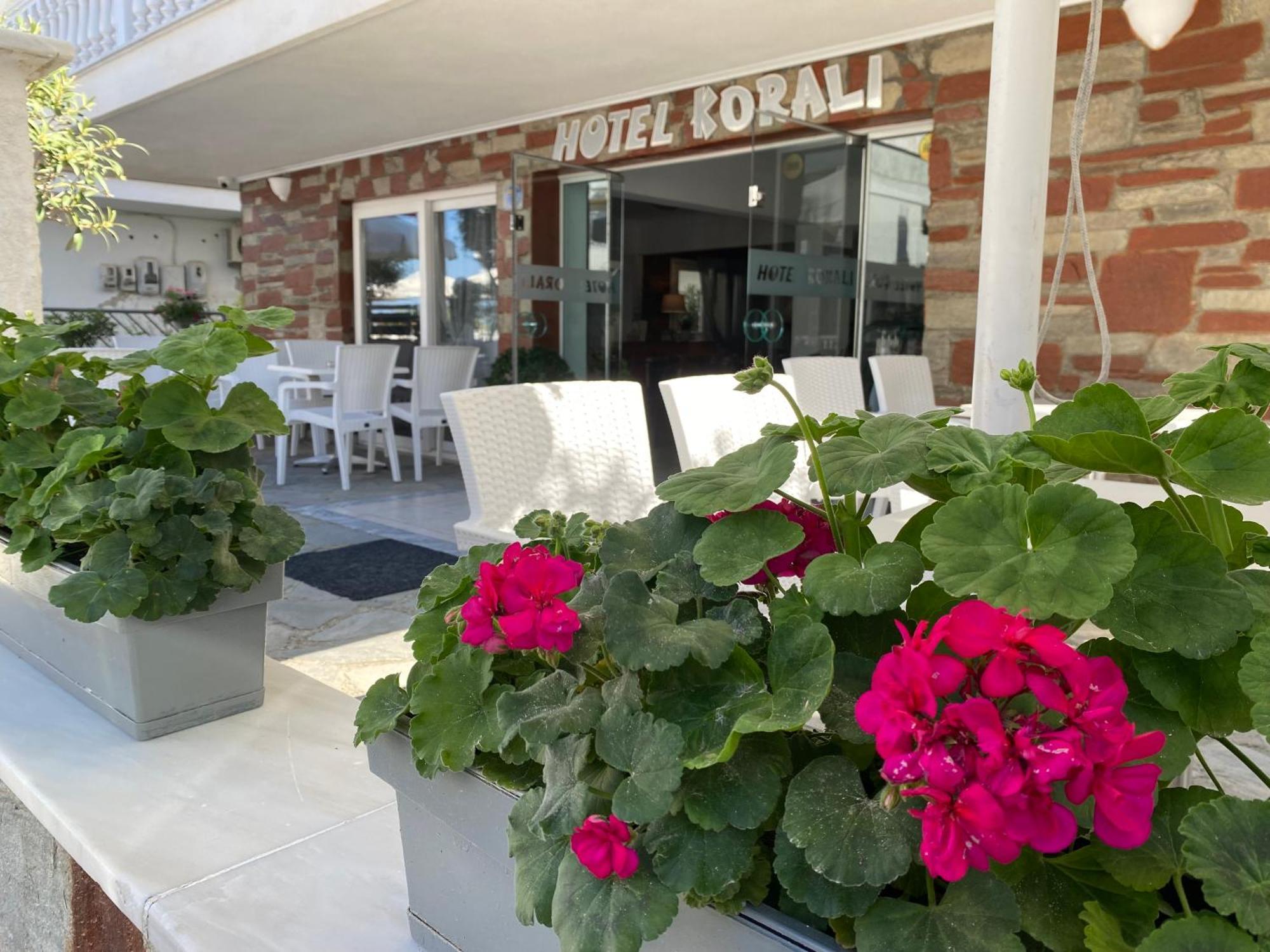 Korali Hotel Paralía Exterior foto